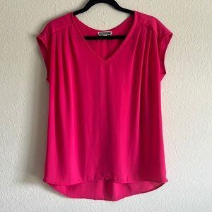 Hot pink blouse